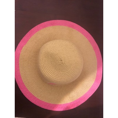 ’s Pink And Brown Sun Hat  eb-19133339
